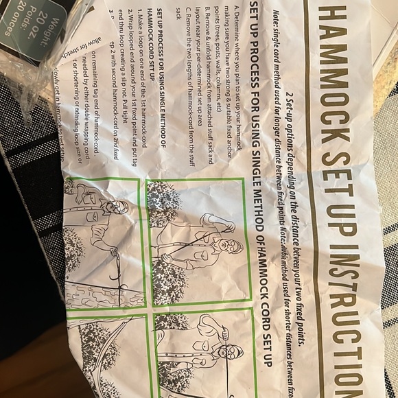 Hammock Ultra Light Firelite Packable 400 lbs Parachute  Quality Tech Fabric - Picture 11 of 11